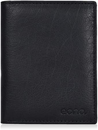 Amazon Brand - Eono Leather Wallets for Men with Credit Card and Coin Pocket Vintage Slim Wallet with Note Compartment