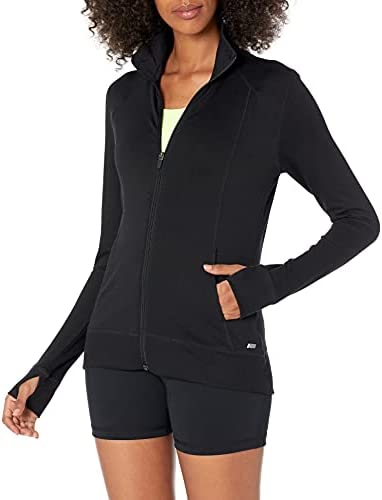 Amazon Essentials Women's Studio Terry Long-Sleeve Full-Zip Jacket