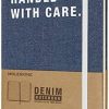 Moleskine Denim Notebook Limited Collection 'Do Not Handle With Care' Large Ruled Notebook Hard