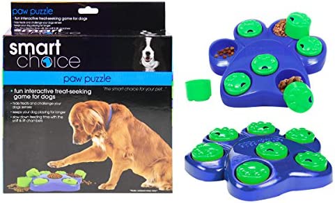 Smart Choice Paw Puzzle Dog Toy Hide Treats Interactive Dog Game Dog Bowl Dog Treats Pet Food