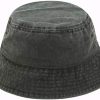 XRDSS Vintage Cotton Bucket Hat Washed Retro Outdoor Fishing Sun Hat