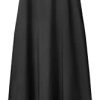 ZANZEA Women Maxi Dresses Summer Short Sleeve V Neck Plus Size Dress Loose Plain Casual Long Kaftan Dress with Pockets